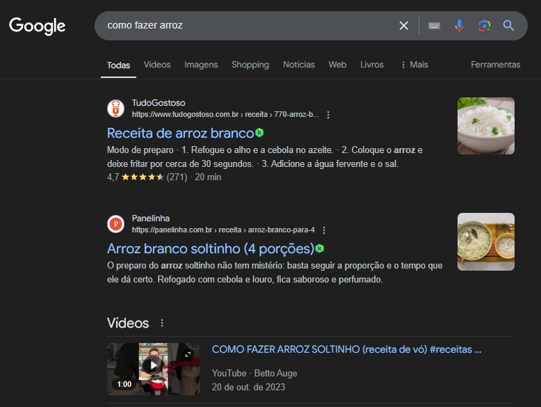 | mzclick Intenção de busca informativa